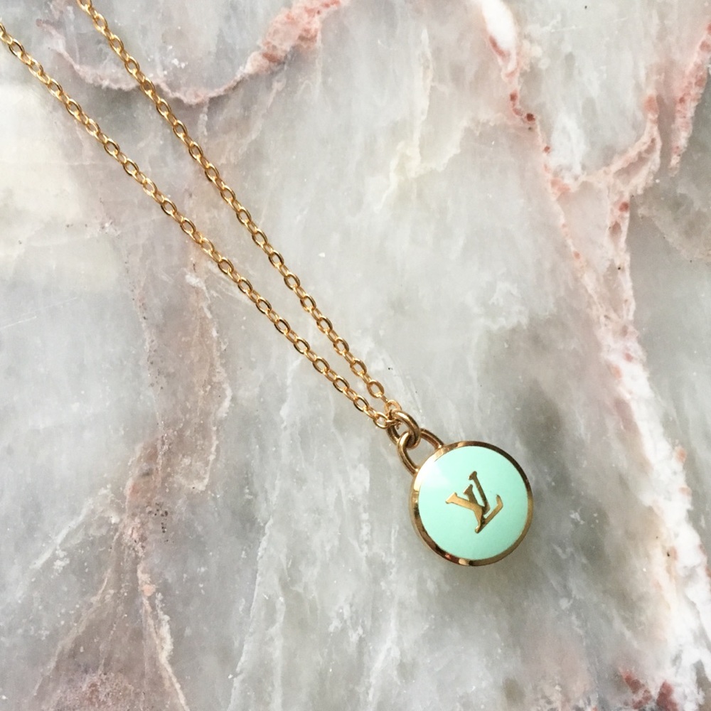 Authentic LV Bag Charm Necklace